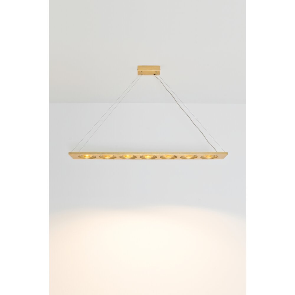 Holländer TENACIA Hängeleuchte LED Gold, 7-flammig main product photo