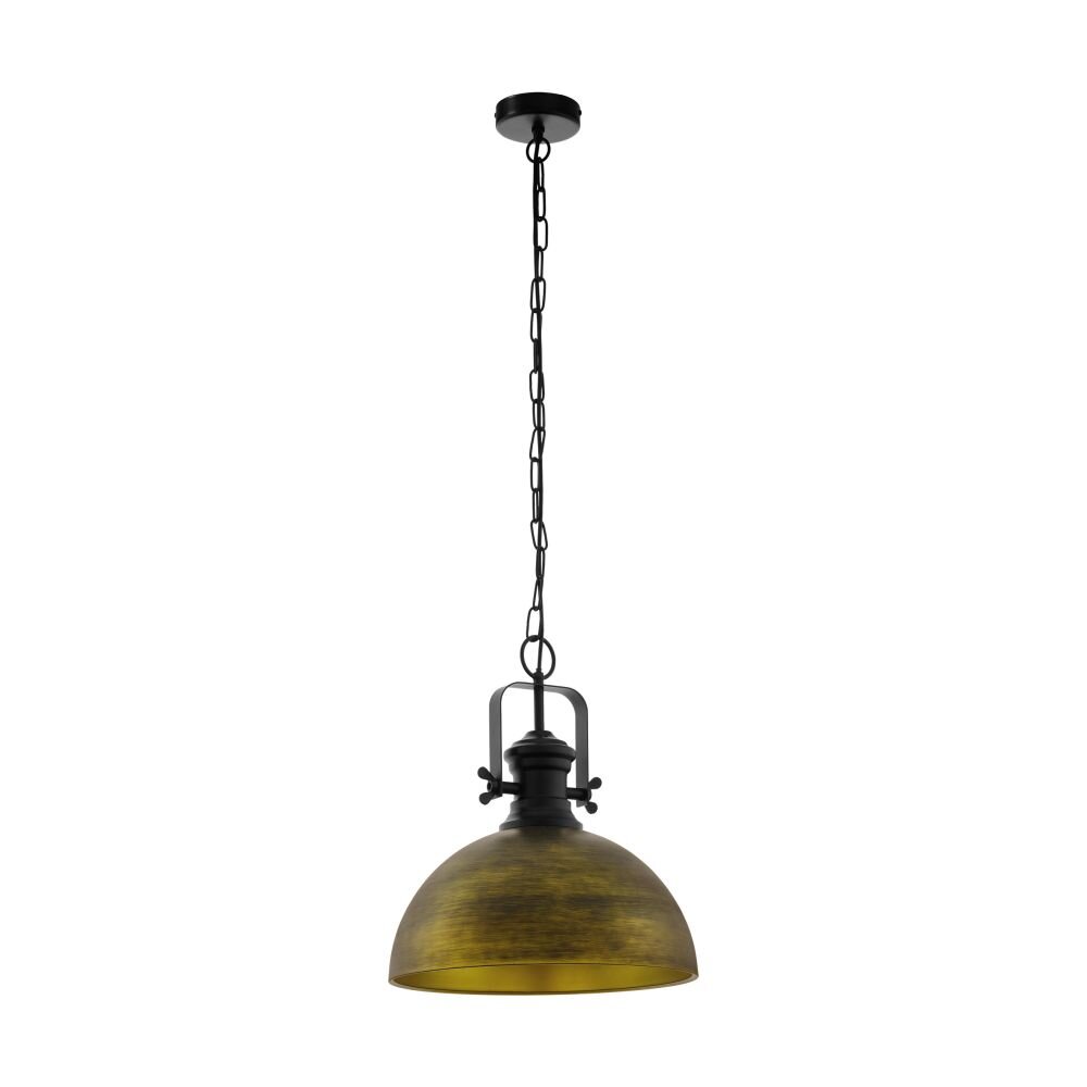 EGLO COMBWICH Hängeleuchte Gold, Schwarz, 1-flammig main product photo