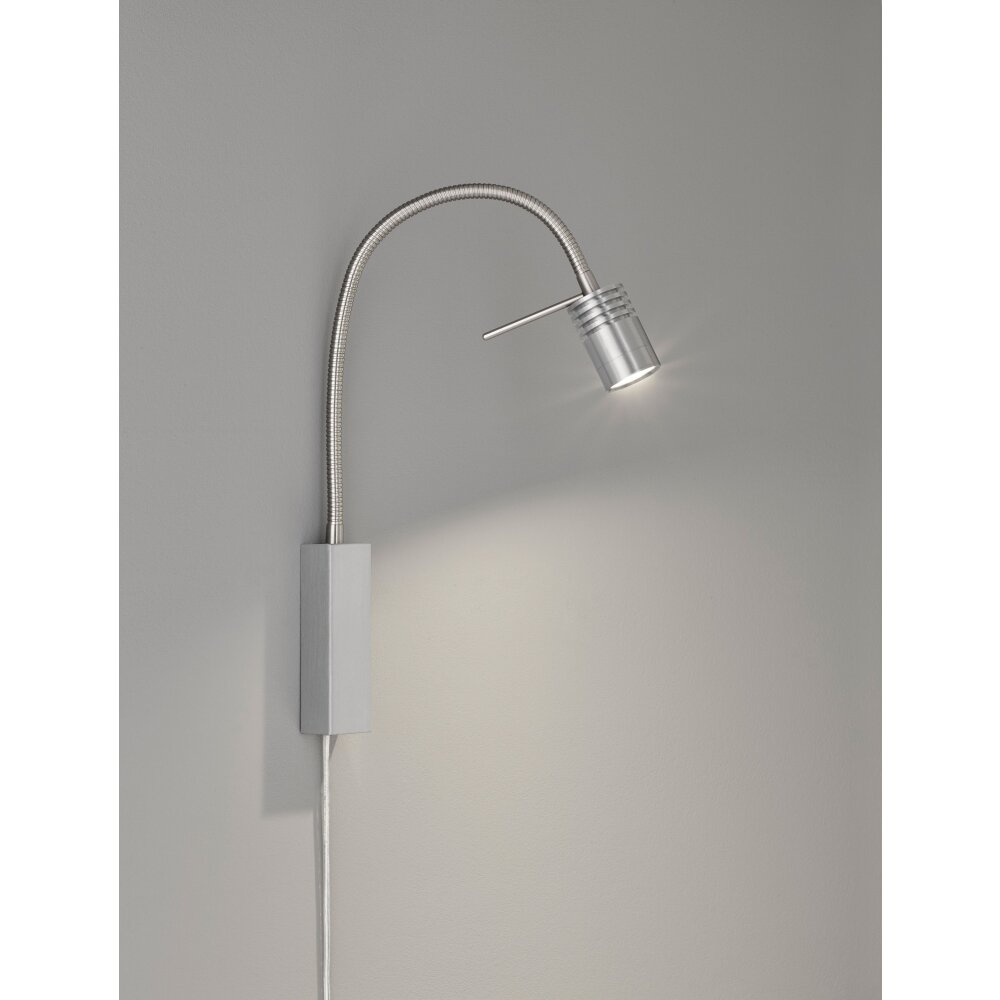Fischer & Honsel River Tischleuchte LED Nickel-Matt, 1-flammig main product photo