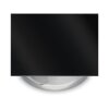 LCD Fischeck Außenwandleuchte LED Schwarz, 1-flammig