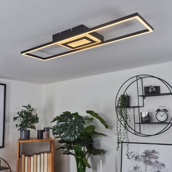 Taleta Deckenleuchte LED Schwarz, Weiß, 1-flammig
