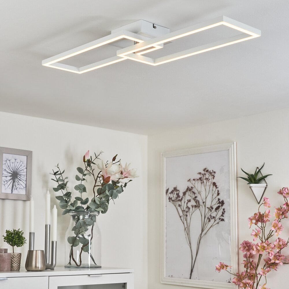 Hyacinthe Deckenleuchte LED Weiß, 1-flammig main product photo