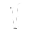 Fischer & Honsel Dent Stehleuchte LED Nickel-Matt, 2-flammig