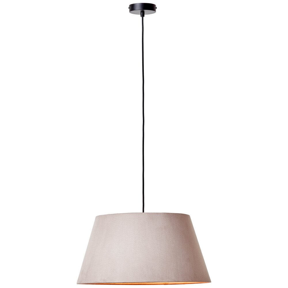 Brilliant Leuchten Brok Pendelleuchte Schwarz, 1-flammig main product photo
