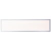 Brilliant Flat Deckenpanel LED Silber, 1-flammig, Fernbedienung