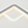 Brilliant Leuchten Savare Deckenleuchte LED Grau, Weiß, 1-flammig, Fernbedienung