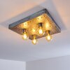 Octoraro Deckenleuchte Silber, 4-flammig