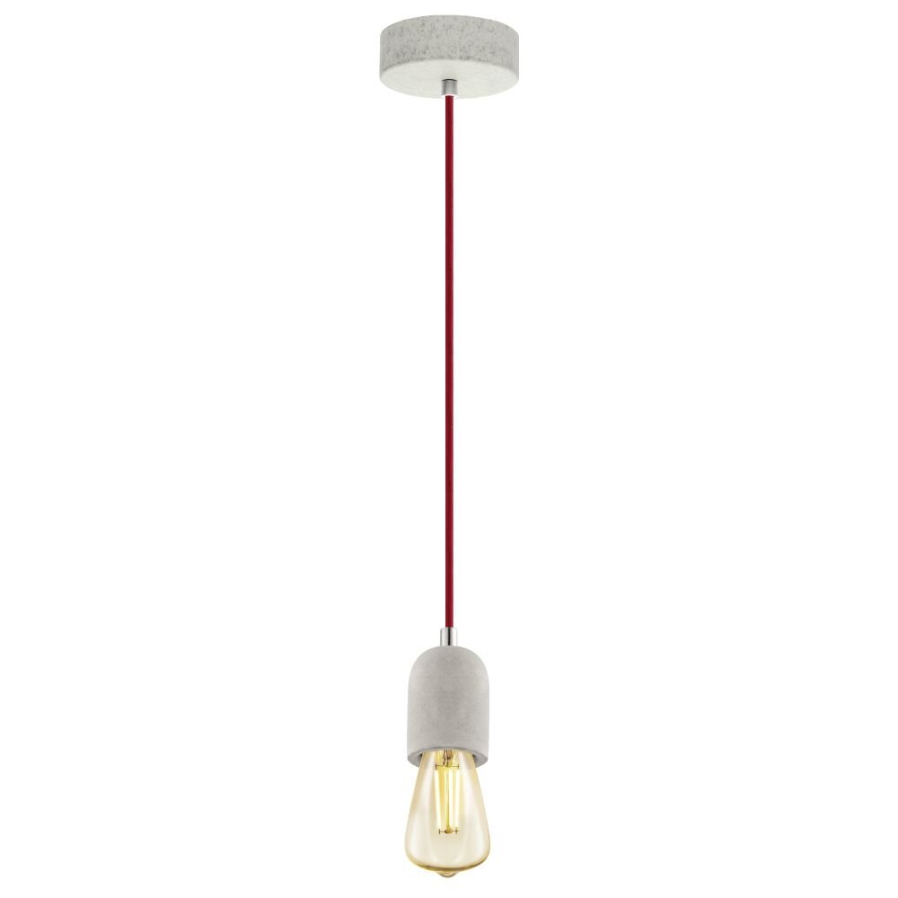 Eglo YORTH Hängeleuchte Grau, 1-flammig main product photo