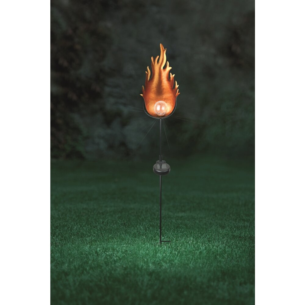 Globo ILLUMA Solarleuchte LED Gold, Rostfarben, 1-flammig main product photo