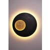 Holländer LUNA Wandleuchte LED Braun, Gold, 1-flammig