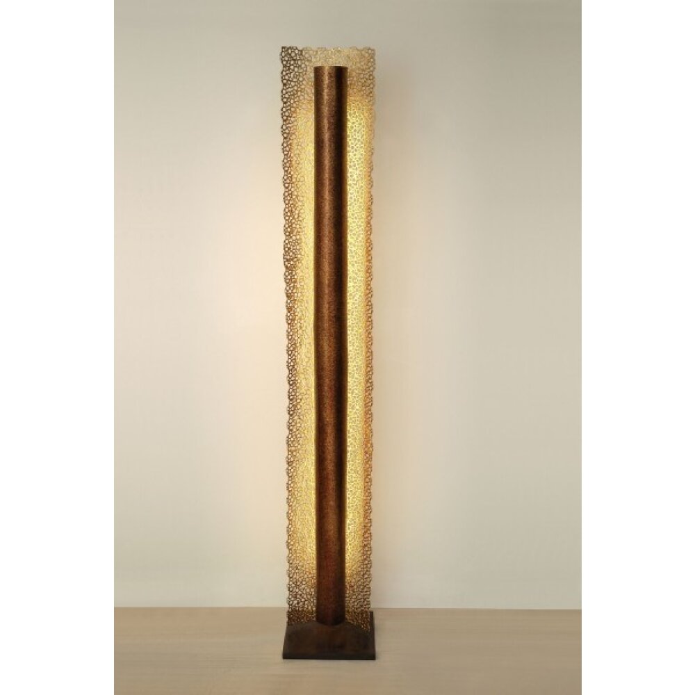Holländer UTOPISTICO Stehleuchte Braun, Gold, 1-flammig main product photo