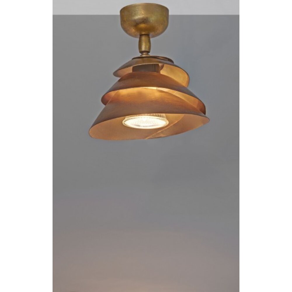 Holländer SNAIL Deckenstrahler Gold, 1-flammig main product photo