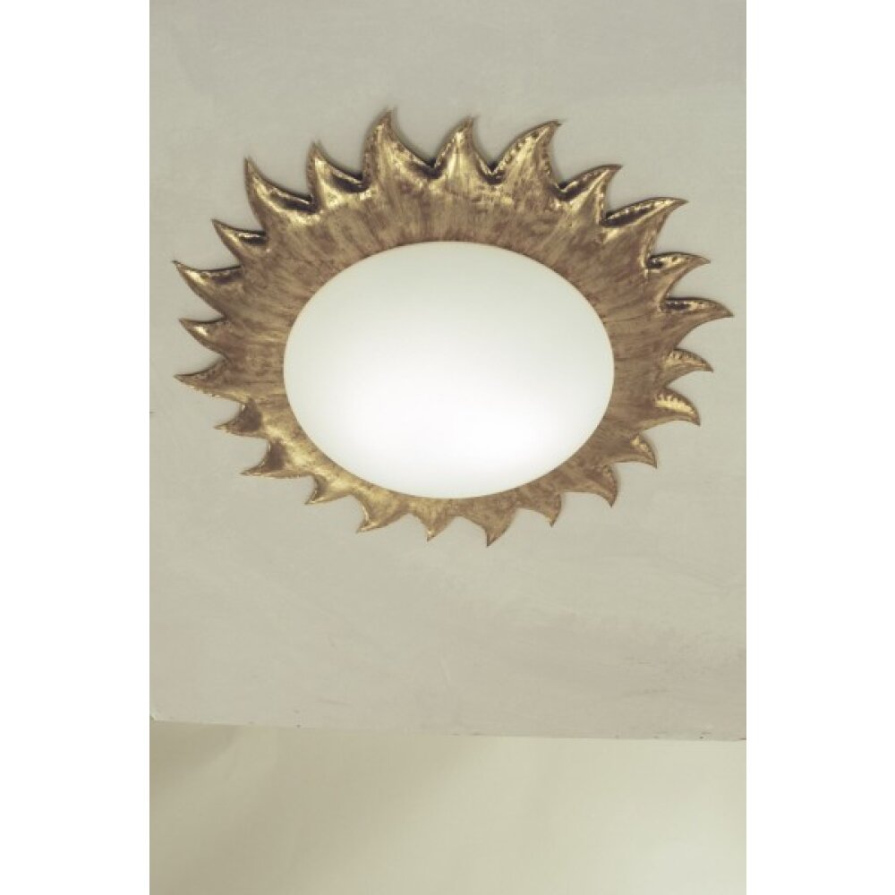 Holländer SOLE GRANDE Deckenleuchte Gold, 3-flammig main product photo