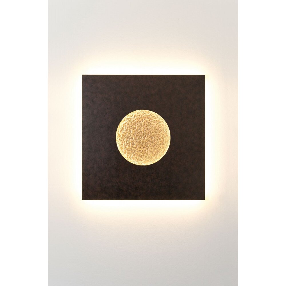 Holländer LUNA Wandleuchte LED Braun, Gold, Schwarz, 1-flammig main product photo