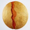Holländer ERUPTION Wandleuchte LED Gold, Rot, 1-flammig