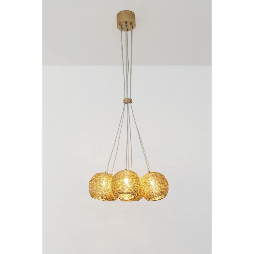 Holländer CARILLON Hängeleuchte Gold, 7-flammig main product photo