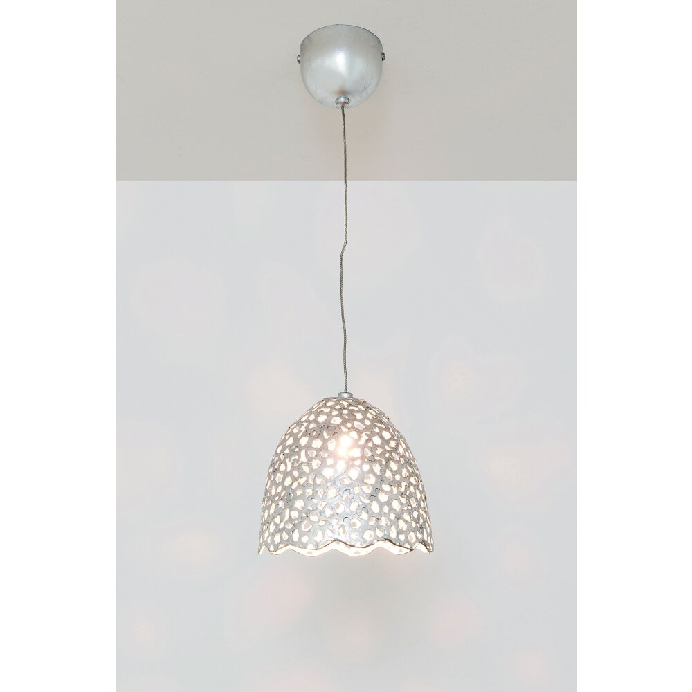 Holländer LILY GRANDE Pendelleuchte Silber, 1-flammig main product photo