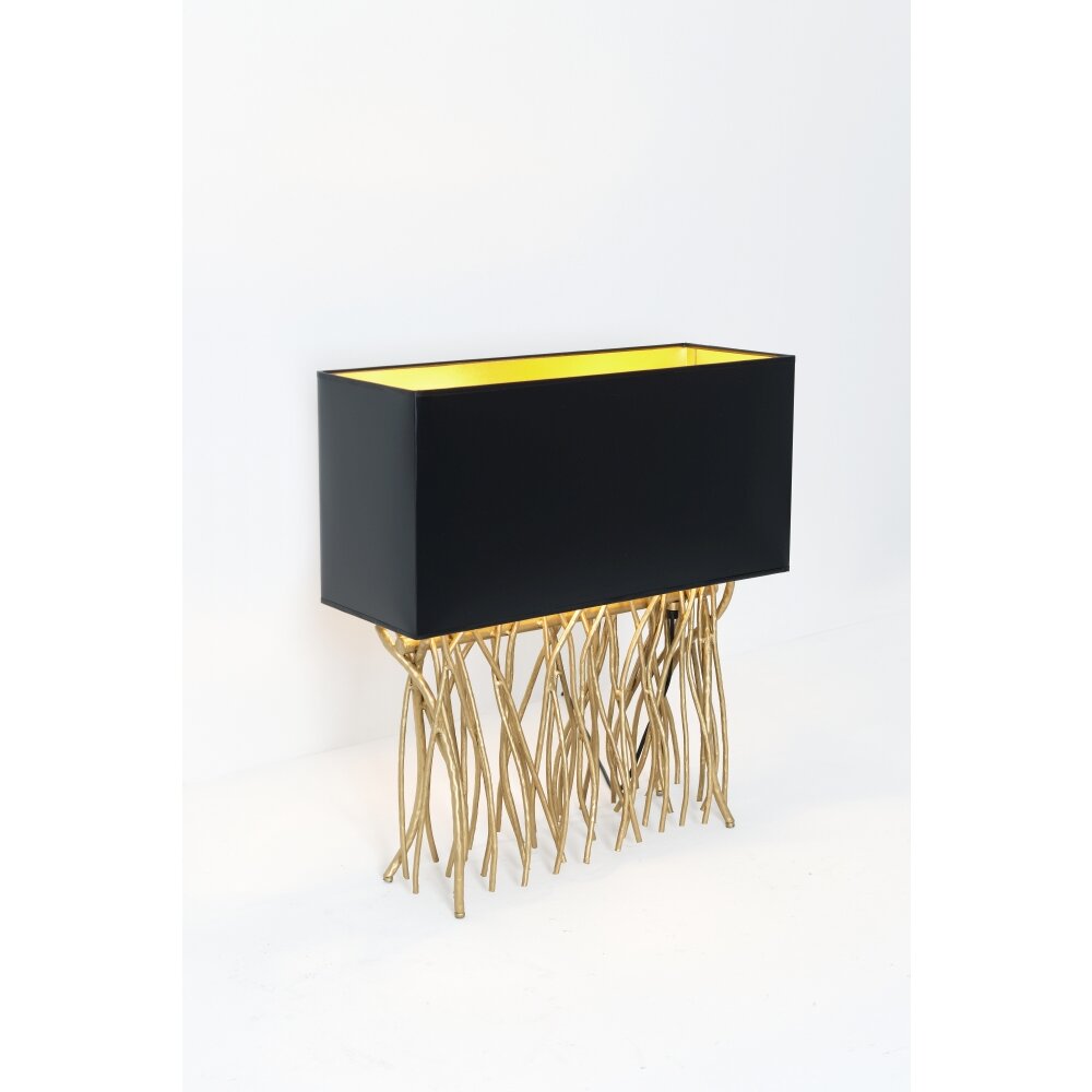 Holländer CAPRI Tischleuchte Gold, 2-flammig main product photo