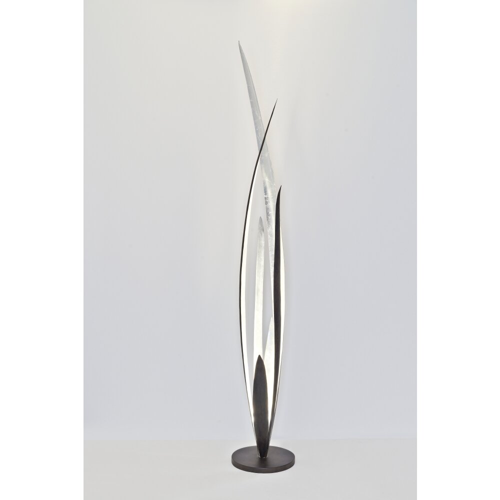 Holländer PALUSTRE Stehleuchte Braun, Schwarz, Silber, 1-flammig main product photo