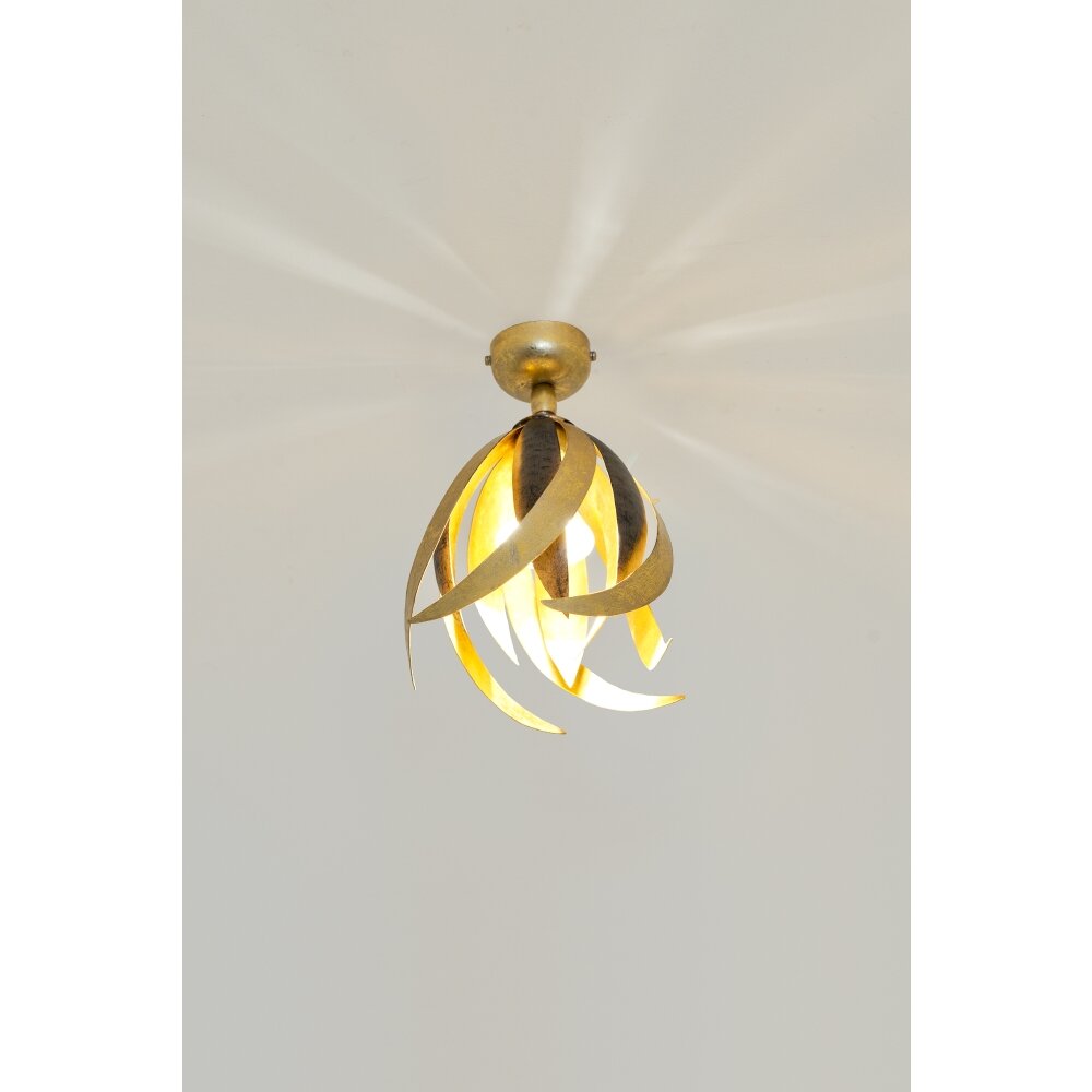 Holländer PROSPERO Deckenleuchte Braun, Gold, Schwarz, 1-flammig main product photo