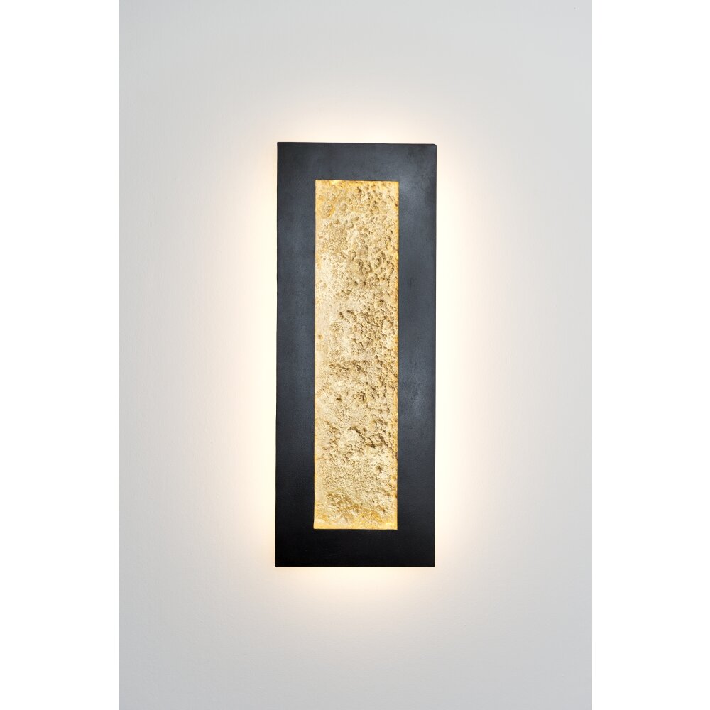 Holländer DUPLICATO Wandleuchte LED Braun, Gold, Schwarz, 1-flammig main product photo