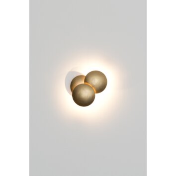 Holländer BOLLADARIA PICCOLO Wandleuchte LED Gold, 2-flammig