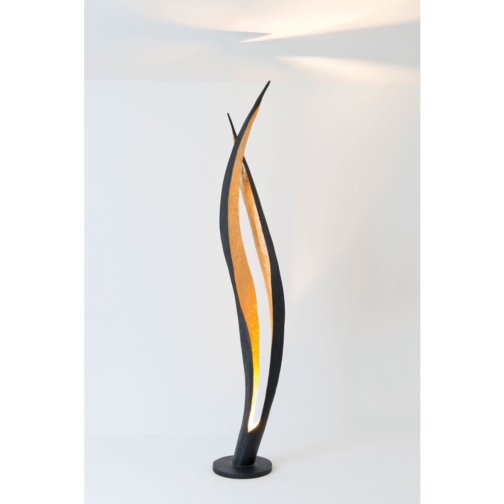 Holländer BARBONE Stehleuchte Braun, Gold, Schwarz, 1-flammig main product photo