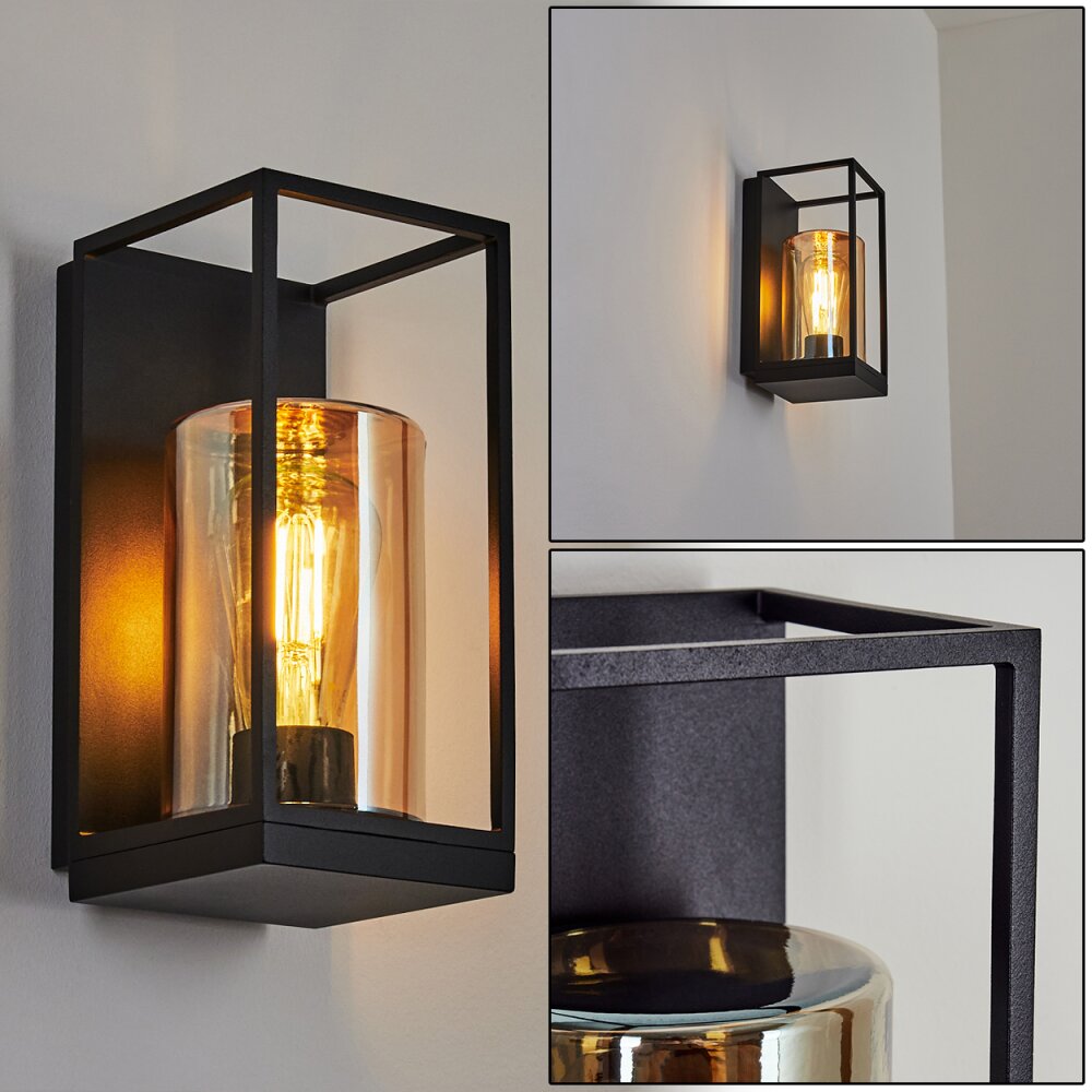 Palanga Außenwandleuchte Schwarz, 1-flammig main product photo