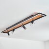 Deadwood            Deckenleuchte LED Schwarz, Weiß, 5-flammig