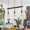 Landrienne   Pendelleuchte Braun, Naturfarben, Schwarz, 3-flammig