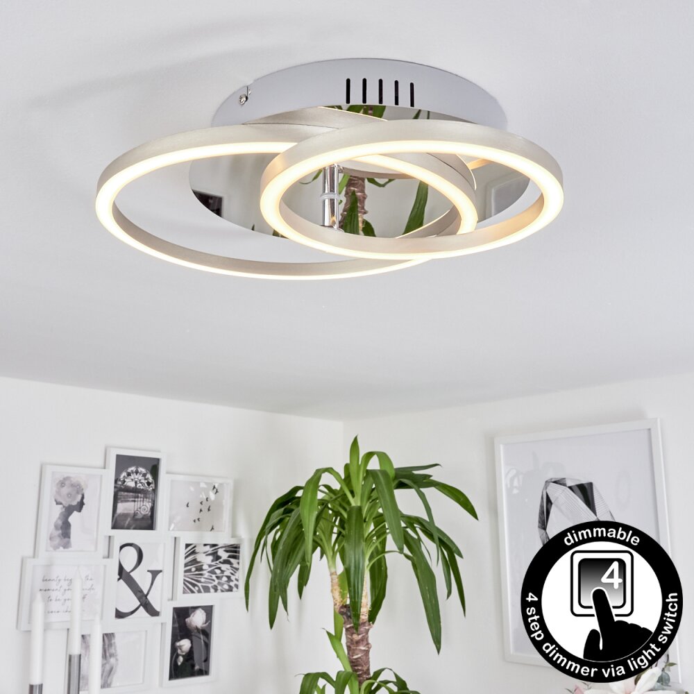 Buren Deckenleuchte LED Aluminium, Chrom, 1-flammig main product photo