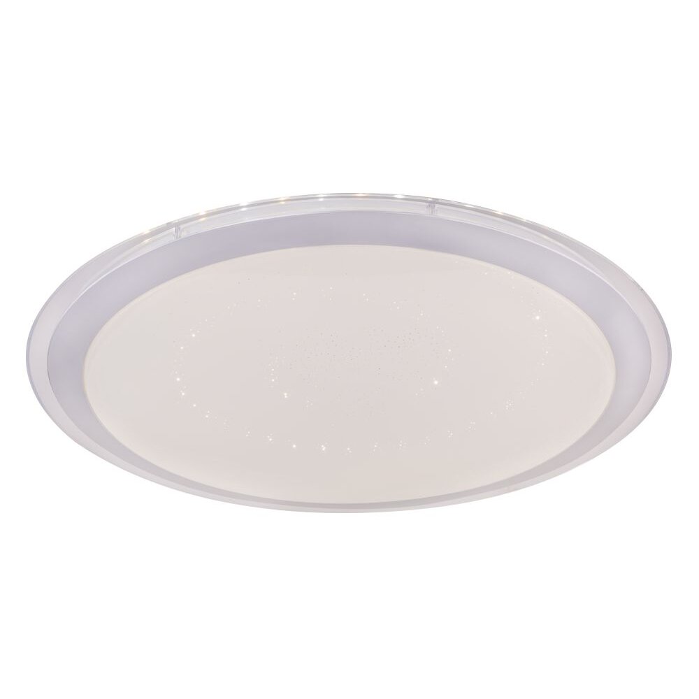 Globo CARRY Deckenleuchte LED Weiß, 1-flammig, Fernbedienung, Farbwechsler main product photo