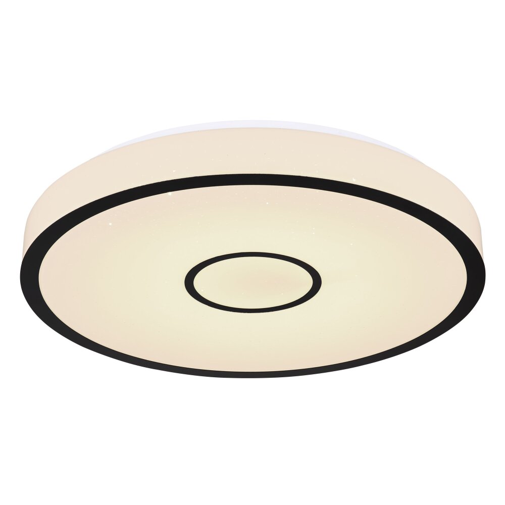 Globo GEORGIA Deckenleuchte LED Weiß, 1-flammig, Fernbedienung, Farbwechsler main product photo