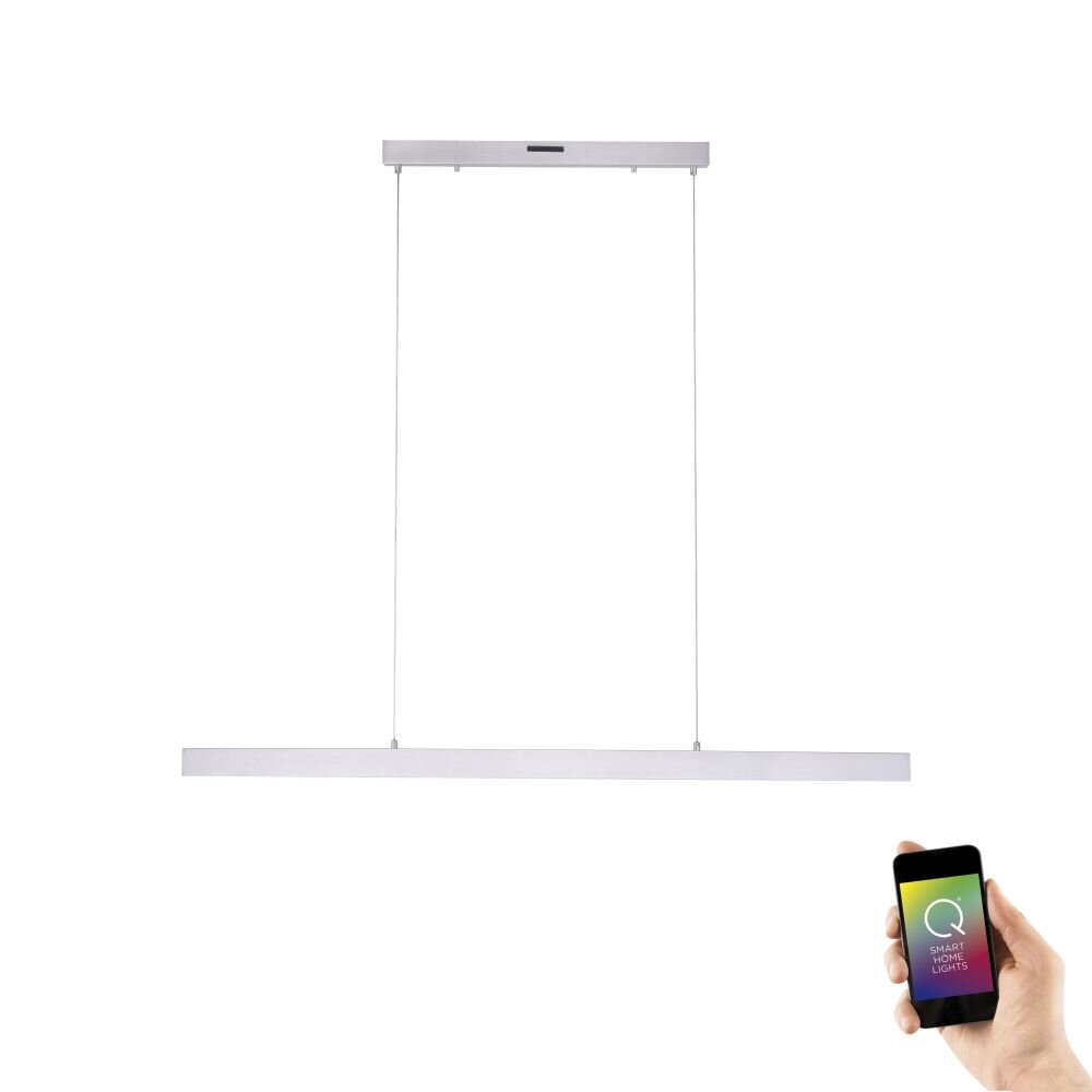 Paul Neuhaus Q-CORA Pendelleuchte LED Aluminium, 1-flammig, Fernbedienung main product photo
