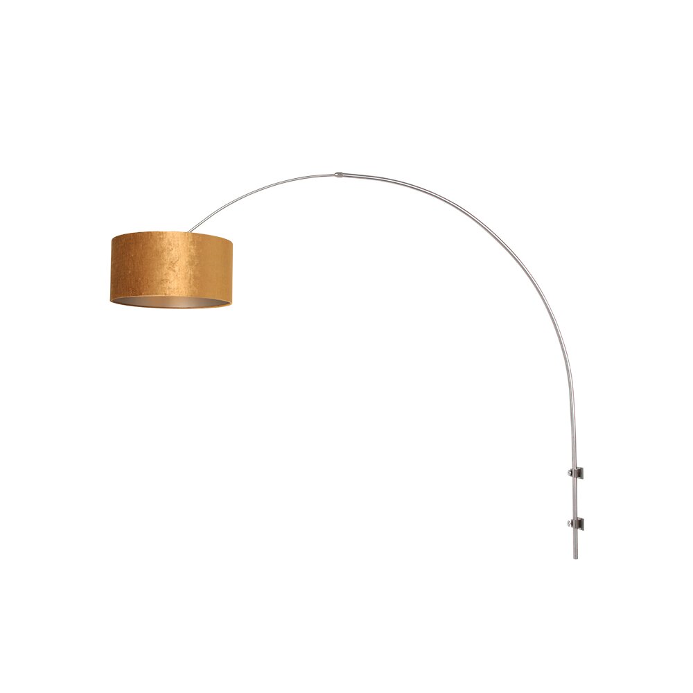 Steinhauer Sparkled Wandleuchte Stahl gebürstet, 1-flammig main product photo