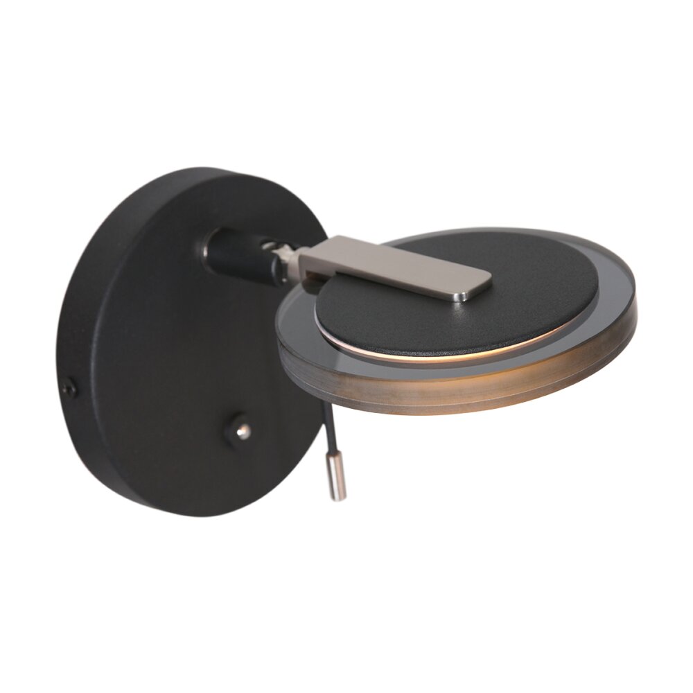 Steinhauer Turound Wandleuchte LED Schwarz, 1-flammig main product photo