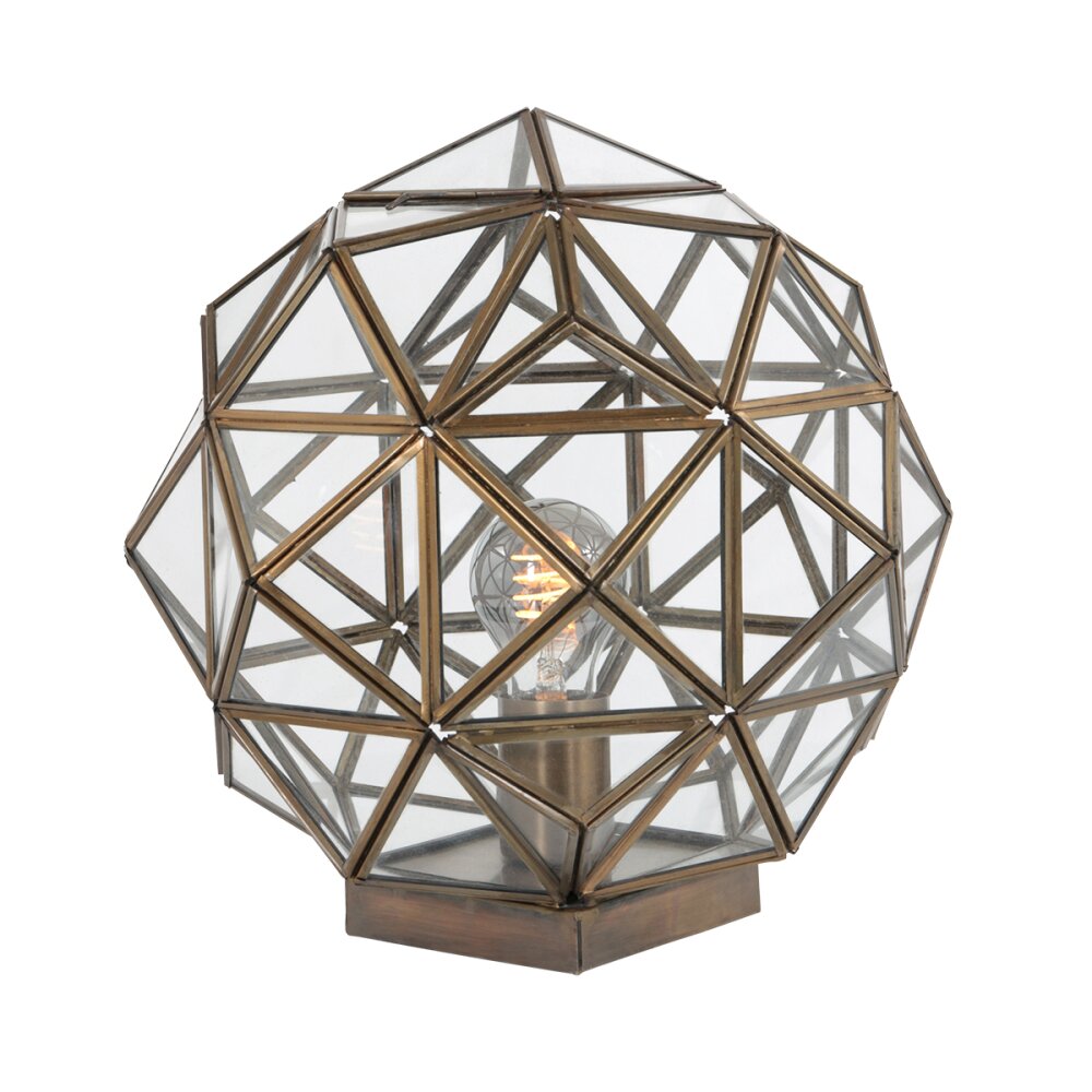 Steinhauer Pimpernel Tischleuchte Bronze, 1-flammig main product photo