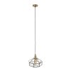 Steinhauer Pimpernel Pendelleuchte Bronze, 1-flammig