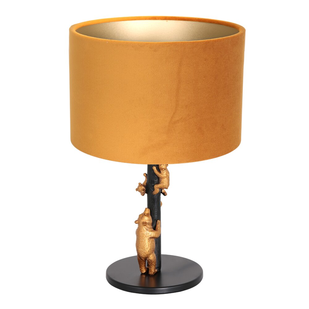 Steinhauer Animaux Tischleuchte Gold, Schwarz, 1-flammig main product photo