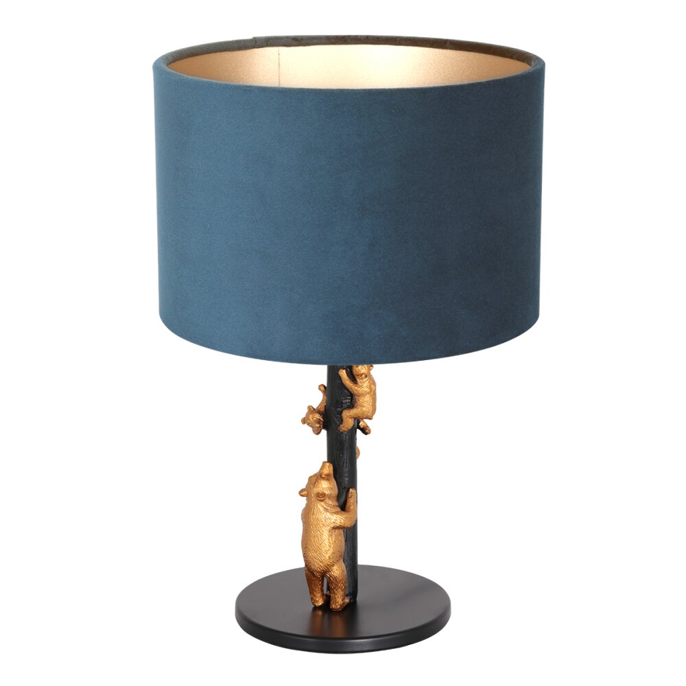 Steinhauer Animaux Tischleuchte Gold, Schwarz, 1-flammig main product photo