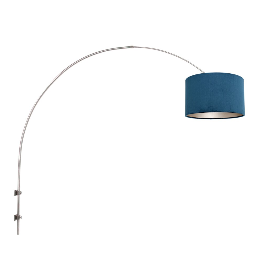 Steinhauer Sparkled Wandleuchte Edelstahl, 1-flammig main product photo
