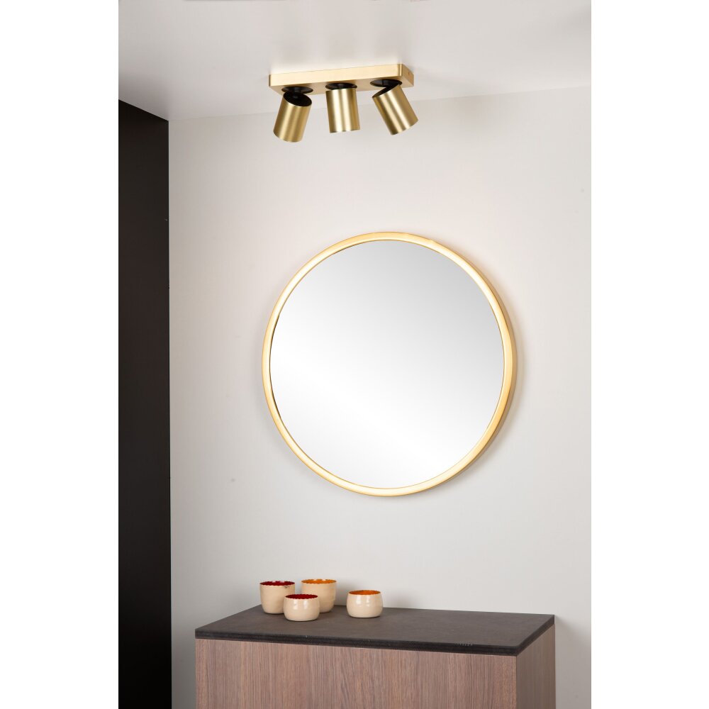 Lucide NIGEL Deckenleuchte LED Gold, Messing, 3-flammig main product photo