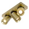 Lucide NIGEL Deckenleuchte LED Gold, Messing, 3-flammig