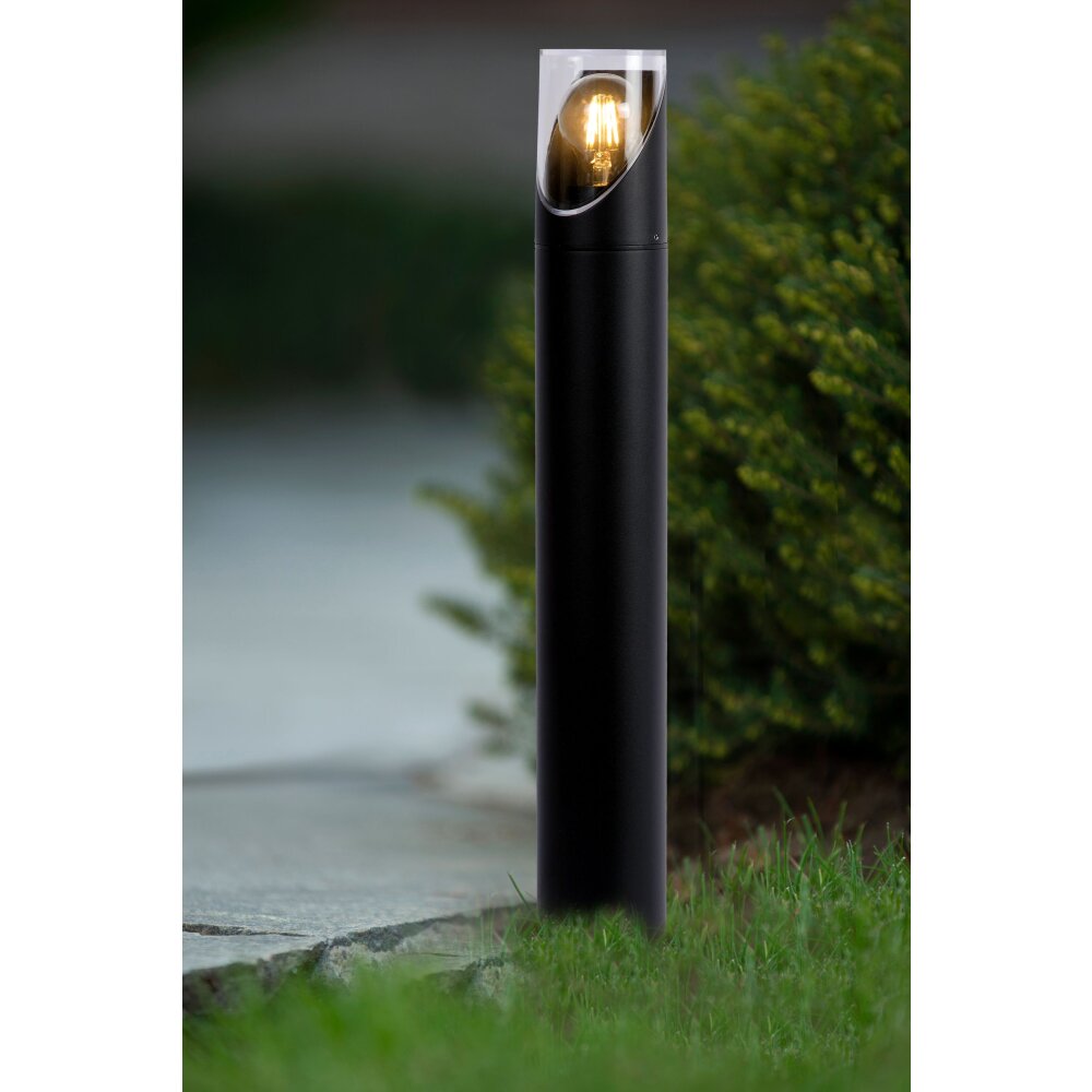 Lucide NORMAN Wegeleuchte Schwarz, 1-flammig main product photo
