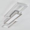 Ahrenfeld Deckenleuchte LED Aluminium, 1-flammig, Fernbedienung