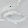 Carabajal Deckenleuchte LED Weiß, 1-flammig