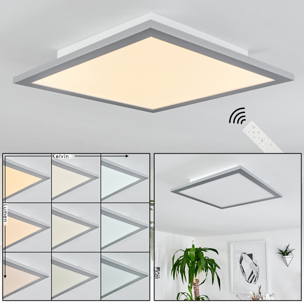 Ringuelet Deckenpanel LED Weiß, 1-flammig, Fernbedienung main product photo