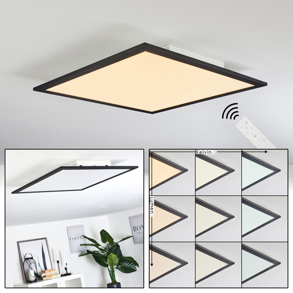 Ringuelet Deckenpanel LED Weiß, 1-flammig, Fernbedienung main product photo