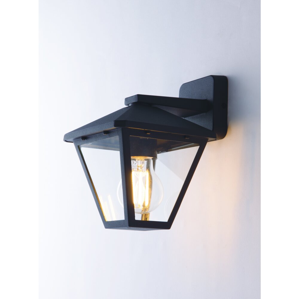 Lutec PRISMA Außenwandleuchte Anthrazit, 1-flammig main product photo
