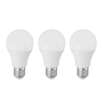 Eglo Leuchten E27 10 Watt 3000 Kelvin 800 Lumen 3er Set